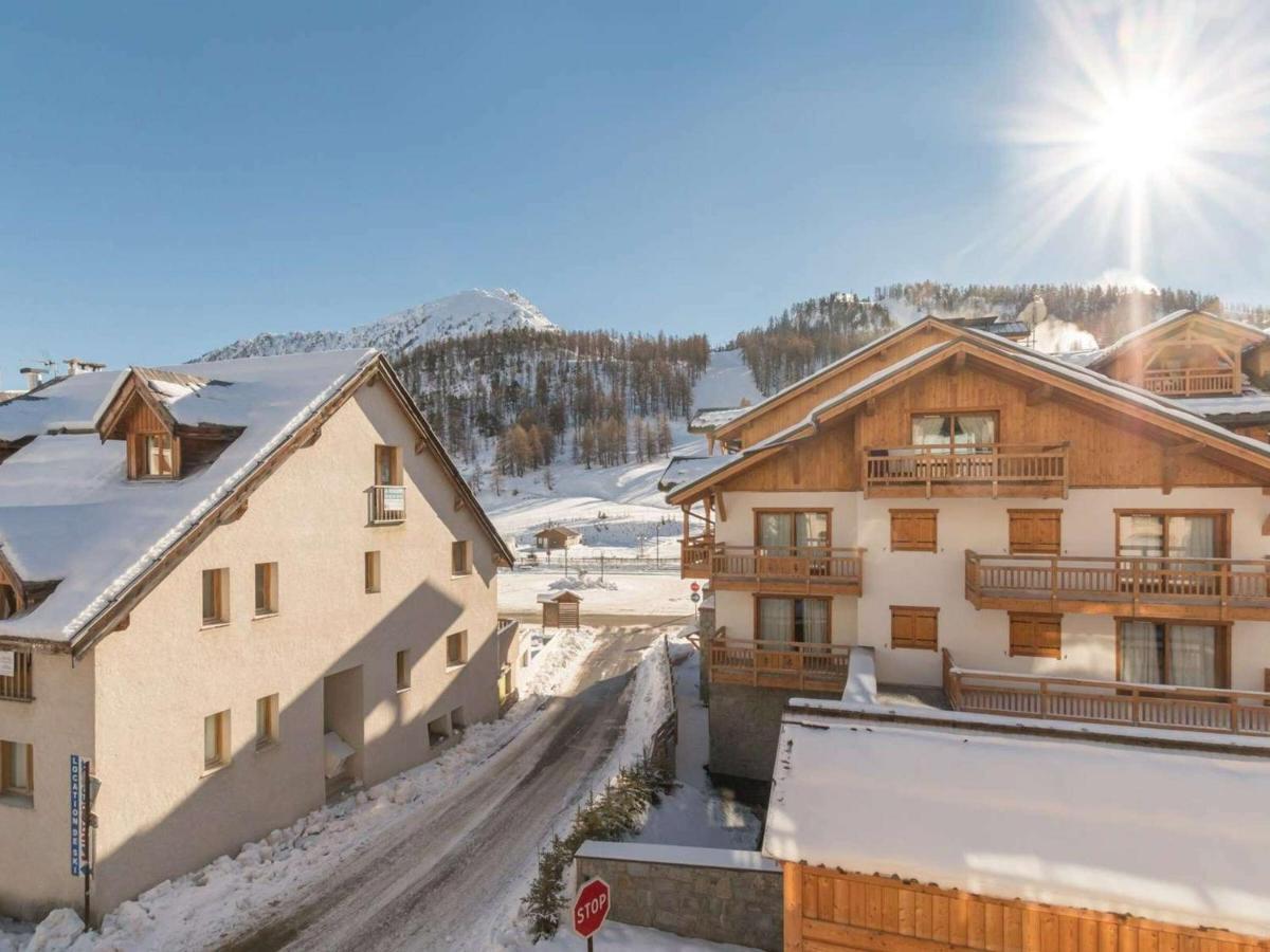 Bel Appartement 3 Pieces Pour 7 Pers Avec Balcon, Montgenevre - Fr-1-330D-126 Exteriör bild