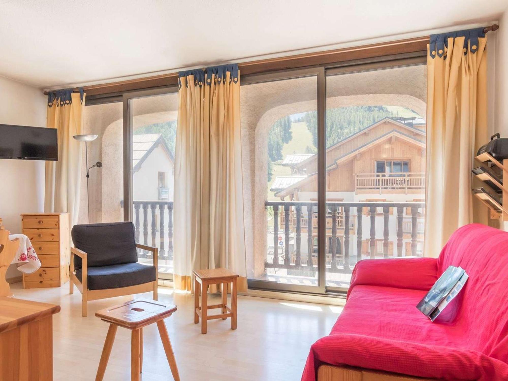 Bel Appartement 3 Pieces Pour 7 Pers Avec Balcon, Montgenevre - Fr-1-330D-126 Exteriör bild